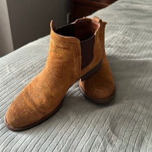 Born suede booties